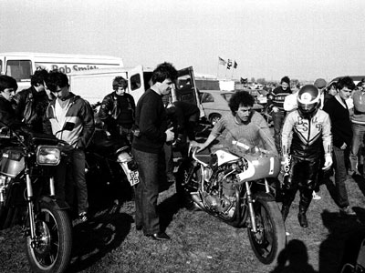 In the paddock at Aintree - © Peter Leslie