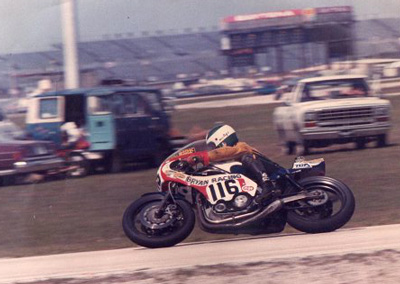 Bob Smith on the RGB Weslake at Daytona